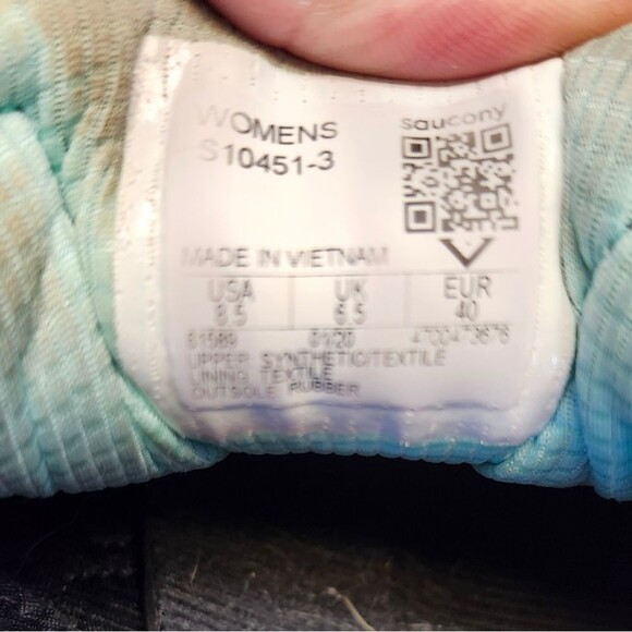 Saucony Excursion TR T12 S10451-3 RUNANYWHERE grey/aqua 8.5 (women) - Picture 6 of 8